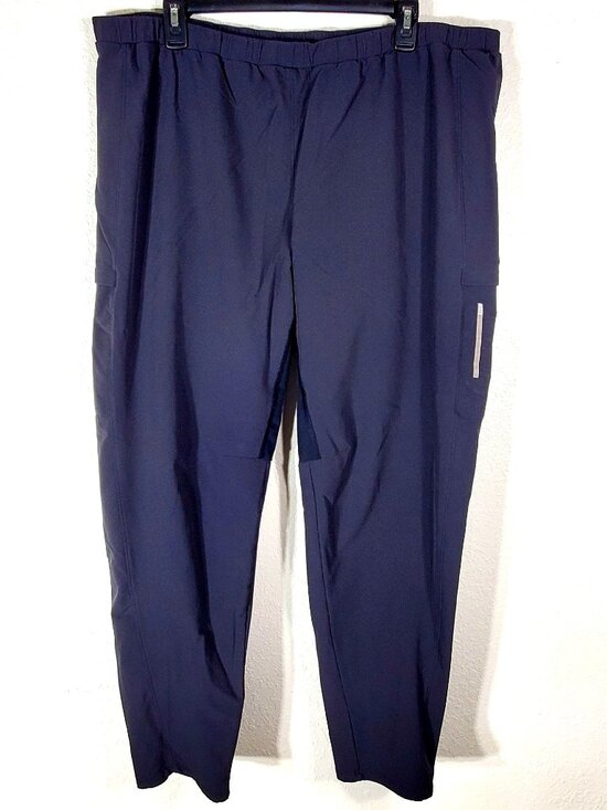 REI Co-Op Mens XXL Dark Gray Black Lightweight Athletic Trail Running Pants - Picture 1 of 9